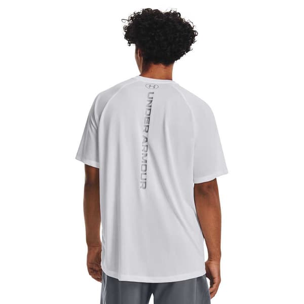 Under Armour Lyhythihainen T-paita Tech Reflective Valkoinen M / Regular Mies