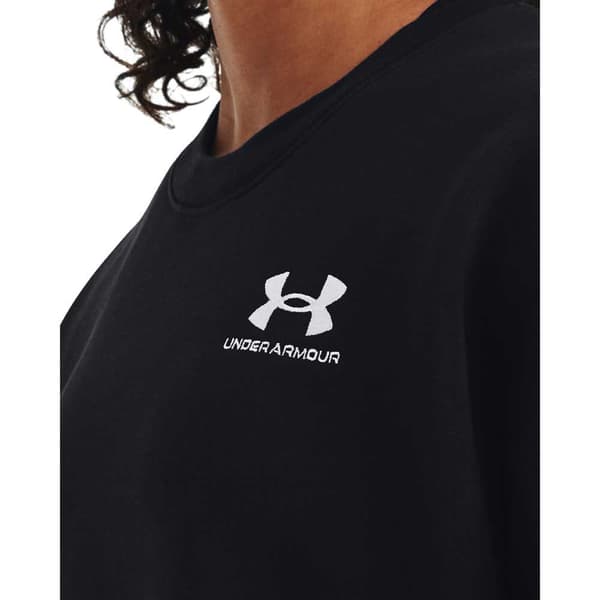 Under Armour Huppari Essential Fleece Os Crew Musta XS Nainen