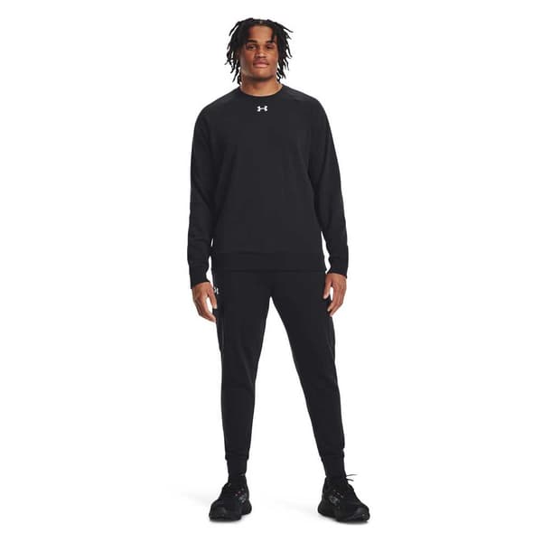 Under Armour Sweatshirt Rival Fleece Crew Sort XL / Regular Mand