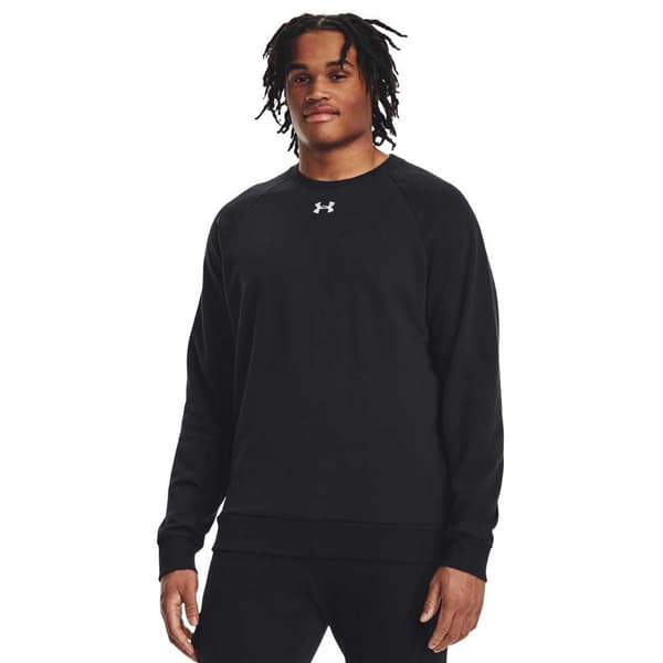 Under Armour Sweatshirt Rival Fleece Crew Sort XL / Regular Mand