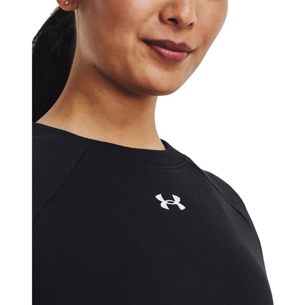 Under Armour Sweatshirt Rival Fleece Crew Sort M Kvinde
