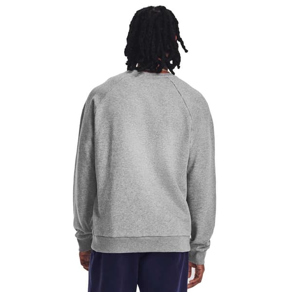 Under Armour Huppari Rival Fleece Crew Harmaa M / Regular Mies
