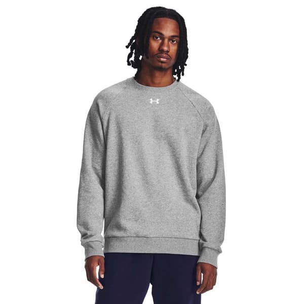 Under Armour Tröja Rival Fleece Crew Grå M / Regular Man