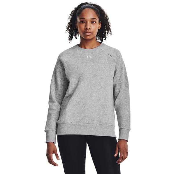 Under Armour Sweatshirt Rival Fleece Crew Grå XS Kvinde