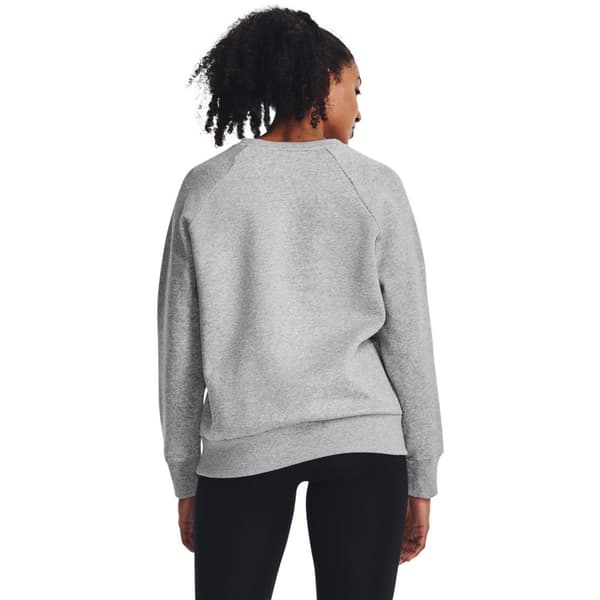 Under Armour Huppari Rival Fleece Crew Harmaa M Nainen