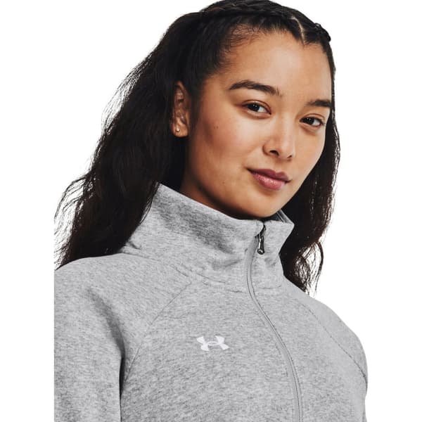Under Armour Halv Lynlå Sweatshirt Rival Fleece Grå M / Regular Kvinde