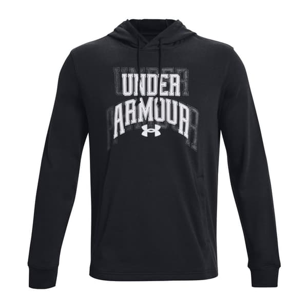 Under Armour Hættetrøje Rival Terry Graphic Sort 2XL Mand