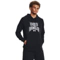 Miniatyrbillede 1 af 6: Under Armour Hættetrøje Rival Terry Graphic Sort 2XL Mand