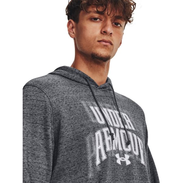 Under Armour Hættetrøje Rival Terry Graphic Grå XL Mand