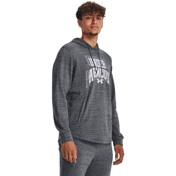 Under Armour Hættetrøje Rival Terry Graphic Grå XL Mand