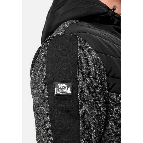 Lonsdale Täysin Vetoketjullinen Fleece Bunacaimb Musta M Nainen