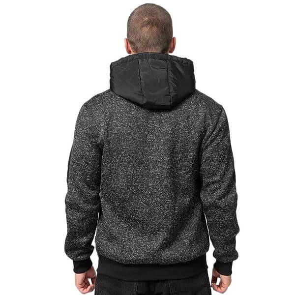 Lonsdale Fleece Med Fuld Lynlås Bunacaimb Sort L Kvinde