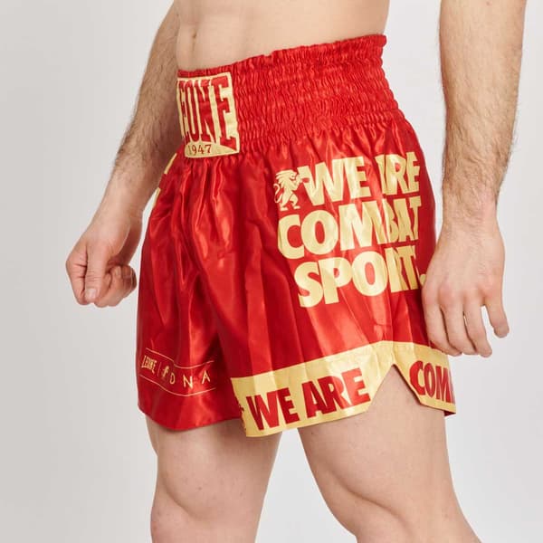Leone1947 Thaibox Trunks Dna Rød S Mand