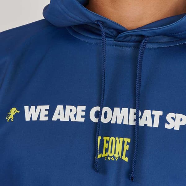 Leone1947 Luvtröja Logo Wacs Blå S Man