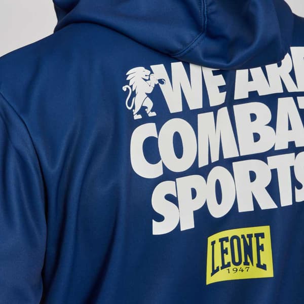 Leone1947 Luvtröja Logo Wacs Blå S Man