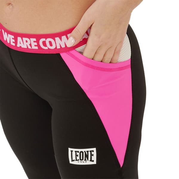 Leone1947 Leggingsit Wacs Musta L Nainen