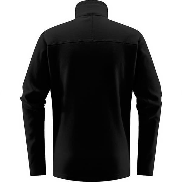 Haglofs Fuld Lynlå Sweatshirt Buteo Mid Sort S Mand
