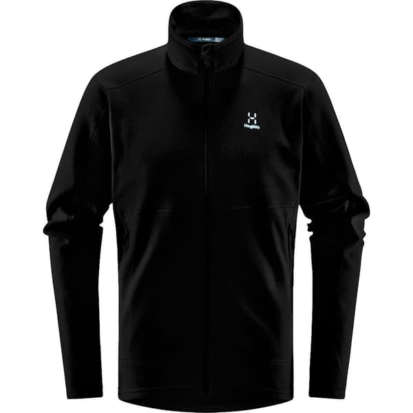 Haglofs Fuld Lynlå Sweatshirt Buteo Mid Sort S Mand