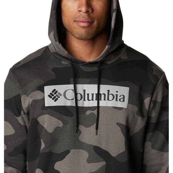 Columbia Hættetrøje Logo Printed Sort M Mand