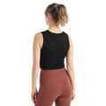 Pikkukuva 3 / 6: Icebreaker Hihaton T-paita Zoneknit Cropped Merino Musta M Nainen
