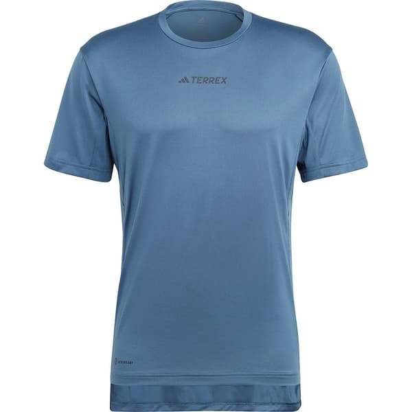 Adidas Kortärmad T-shirt Mt Blå M Man