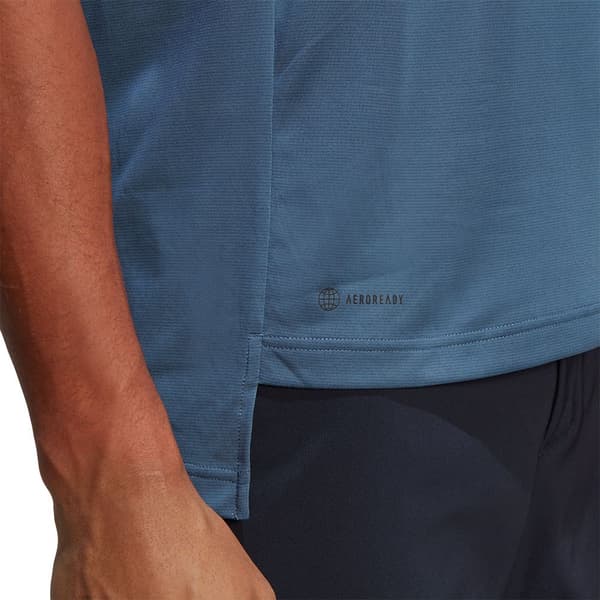 Adidas Kortärmad T-shirt Mt Blå M Man