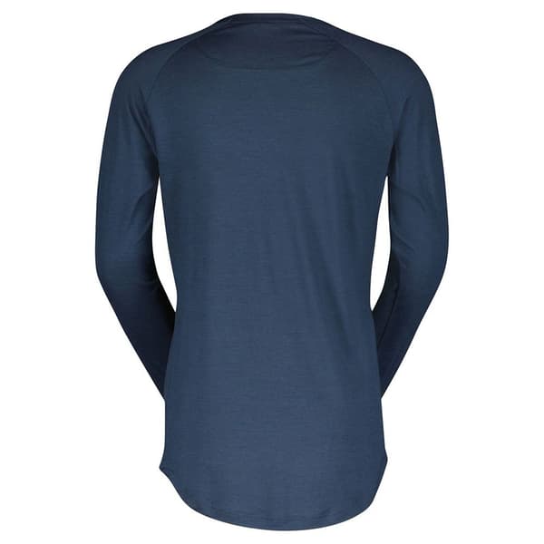 Scott Långärmad T-shirt Defined Merino Blå XL Man