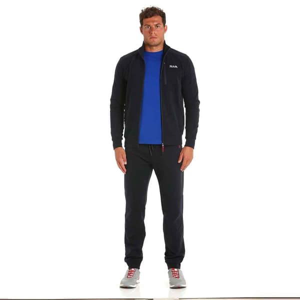 Slam Full Vetoketjullinen Villapaita Deck Zip Sweat Sininen XL Mies