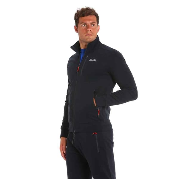Slam Full Vetoketjullinen Villapaita Deck Zip Sweat Sininen XL Mies