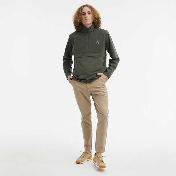 Tropicfeel Halv Lynlå Sweatshirt Ns40 Grøn L Mand