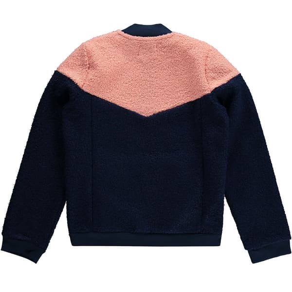 O´neill Sweatshirt Med Fuld Lynlås Lg Sherpa Bomber Blå,Rosa 13-14 Years