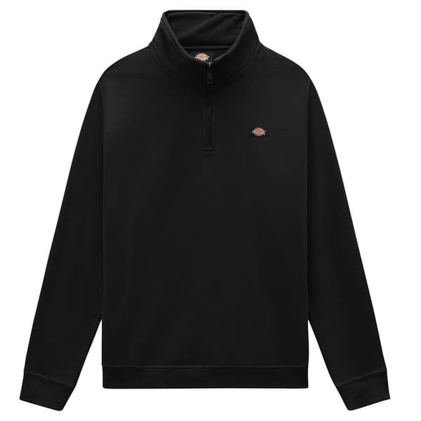 Dickies Halv Lynlå Sweatshirt Oakport Sort 2XL Mand