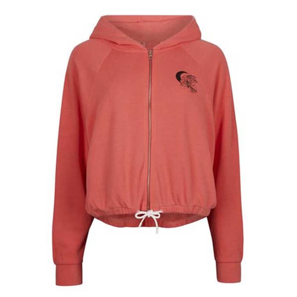 O´neill Sweatshirt Med Full Dragkedja Sunrise Röd XS Kvinna