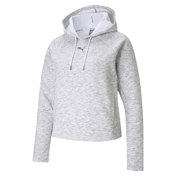 Puma Luvtröja Evostripe Grå M Kvinna