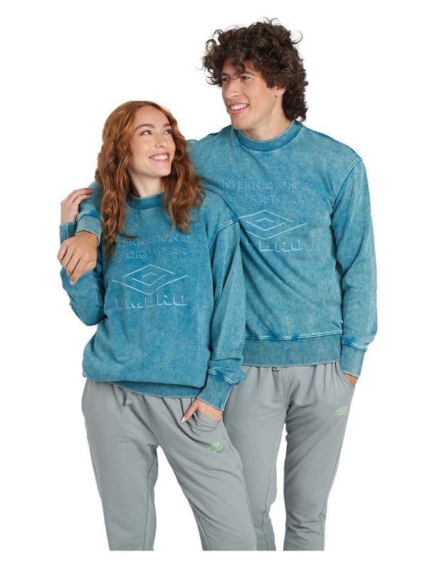 Umbro Tröja Large Logo Blå S Man