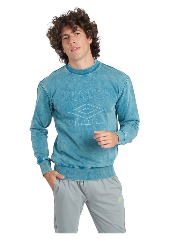 Umbro Tröja Large Logo Blå S Man