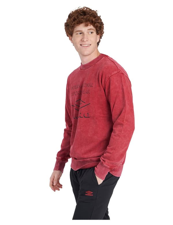 Umbro Tröja Large Logo Röd M Man