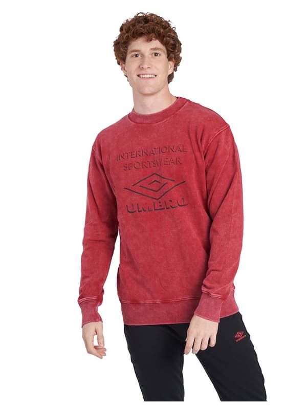 Umbro Tröja Large Logo Röd M Man