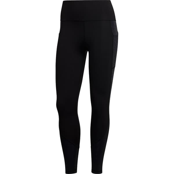 Adidas Leggingsit Optime Shine Musta M Nainen