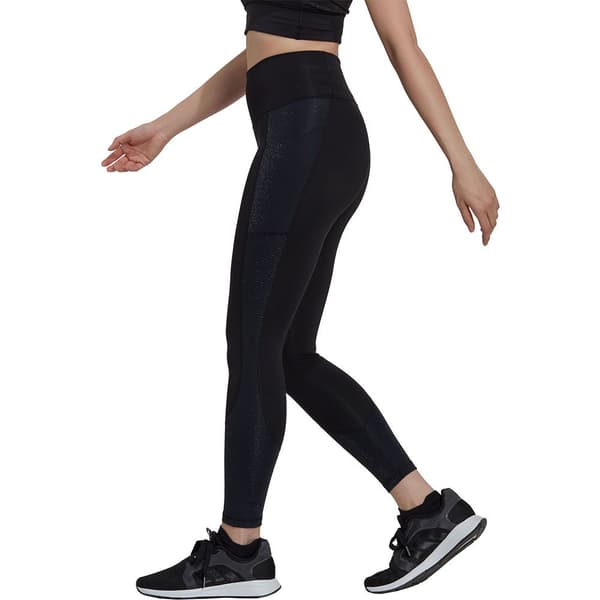 Adidas Leggingsit Optime Shine Musta M Nainen
