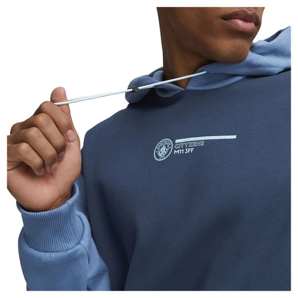 Puma Luvtröja Mcfc Football Culture Blå L Man