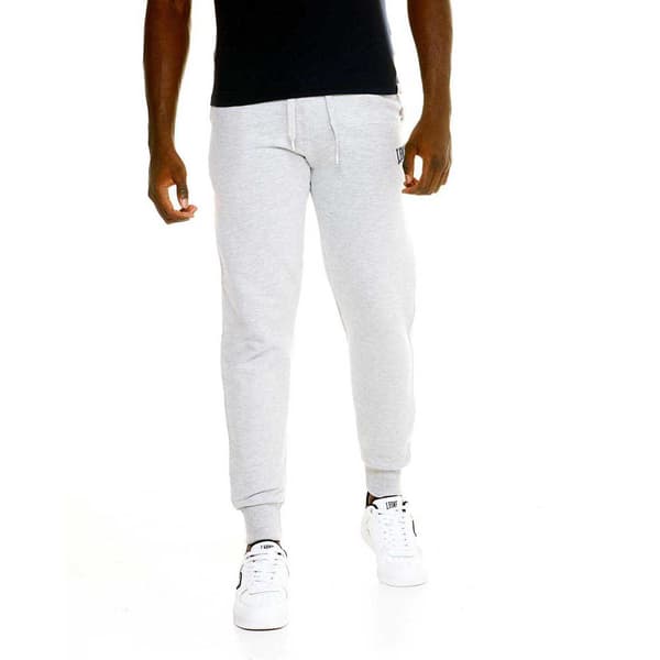 Leone Apparel Träningsbyxor Basic Small Logo Grå S Man
