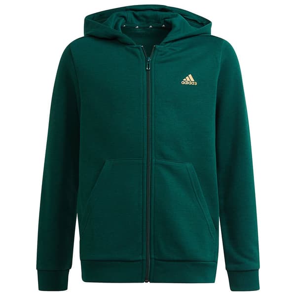 Adidas Tröja Med Full Dragkedja Bl Svart 4-5 Years