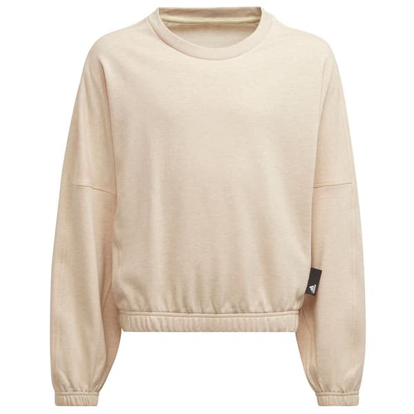 Adidas Tröja Lounge Crew Beige 13-14 Years