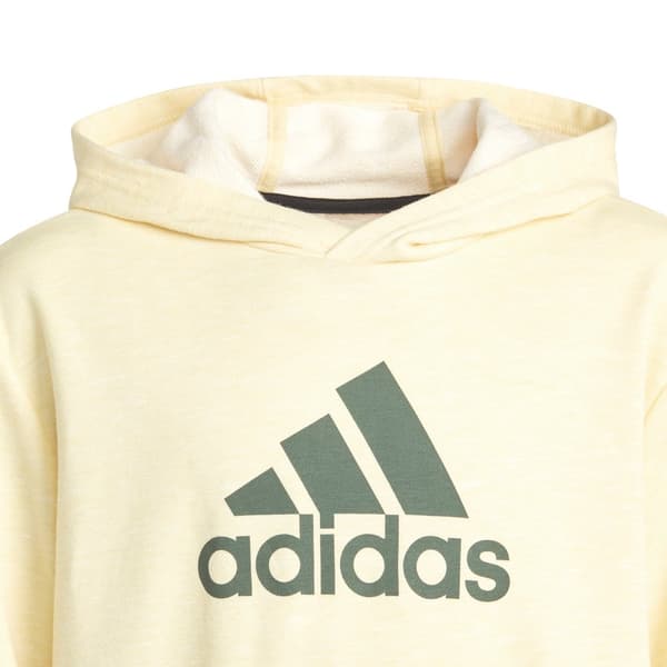 Adidas Hættetrøje Future Icons Badge Of Sport Gul 7-8 Years