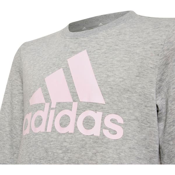Adidas Tröja Bl Grå 6-7 Years