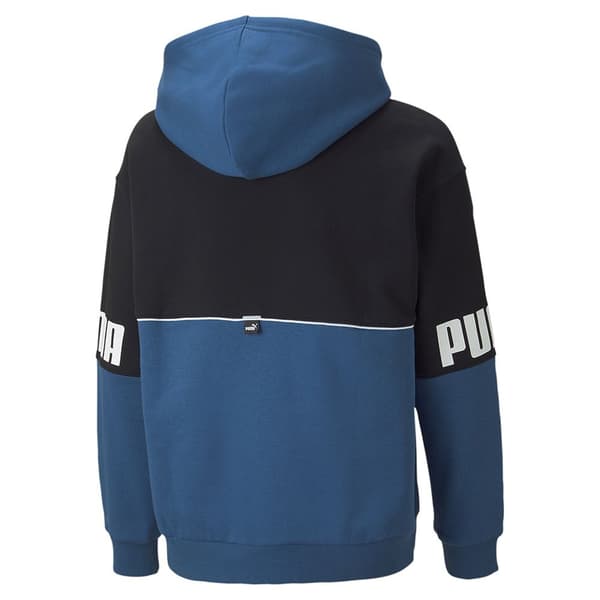 Puma Huppari Power Colorblock Fl Sininen 4-5 Years