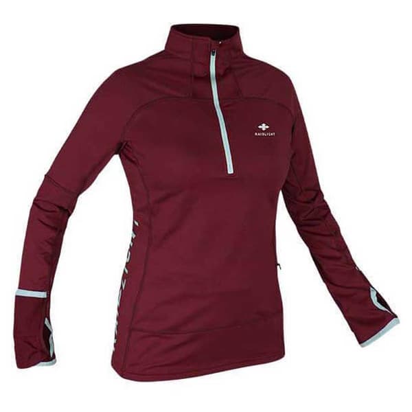 Raidlight Langærmet T-shirt Wintertrail Rød M Kvinde