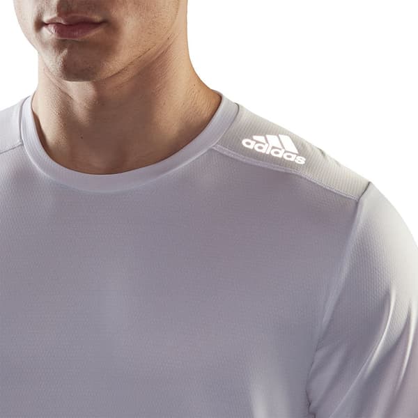 Adidas Kort Ärm T-shirt D4r Vit S / Regular Man