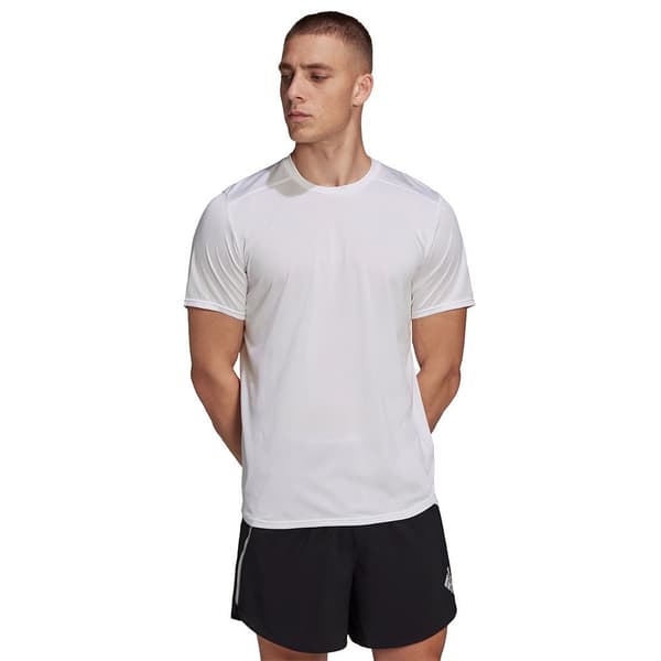 Adidas Kort Ärm T-shirt D4r Vit S / Regular Man